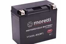 AKUMULATOR ŻELOWY MTX20L-BS 12V 20aH Moretti