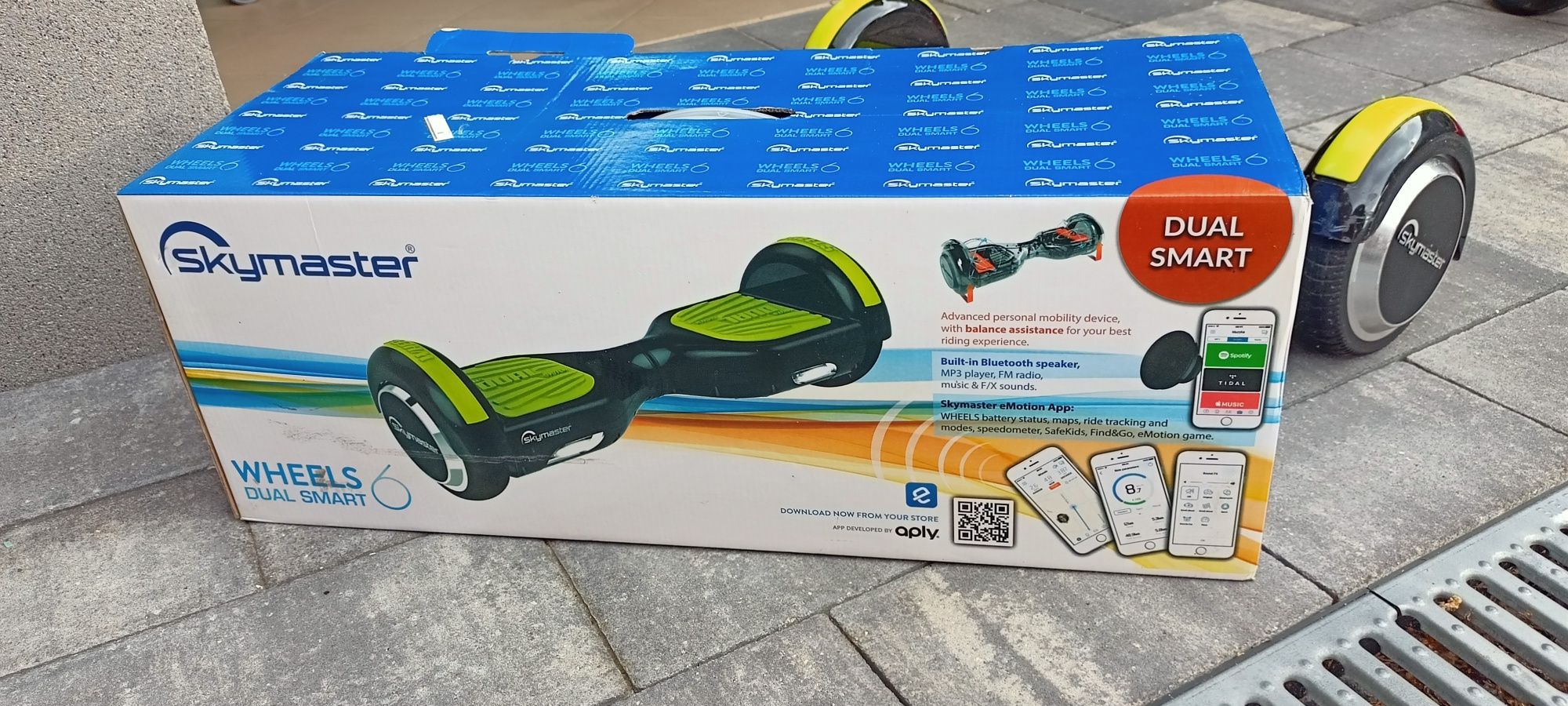 Deskorolka elektryczna dwukołowa Skymaster Wheels 6