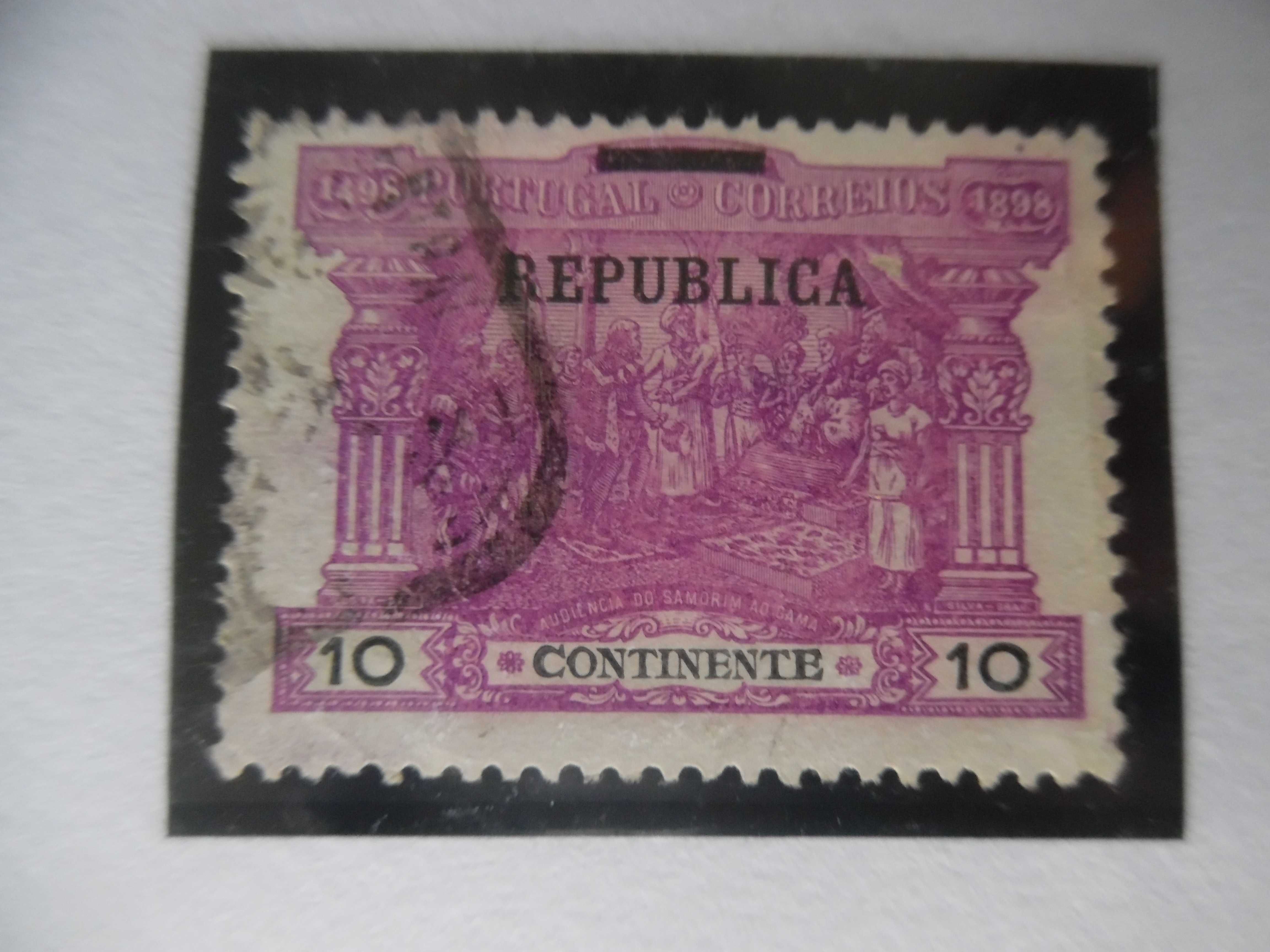 Selos Portugal 1911-Porteado Continente c/Sobrecarga lote