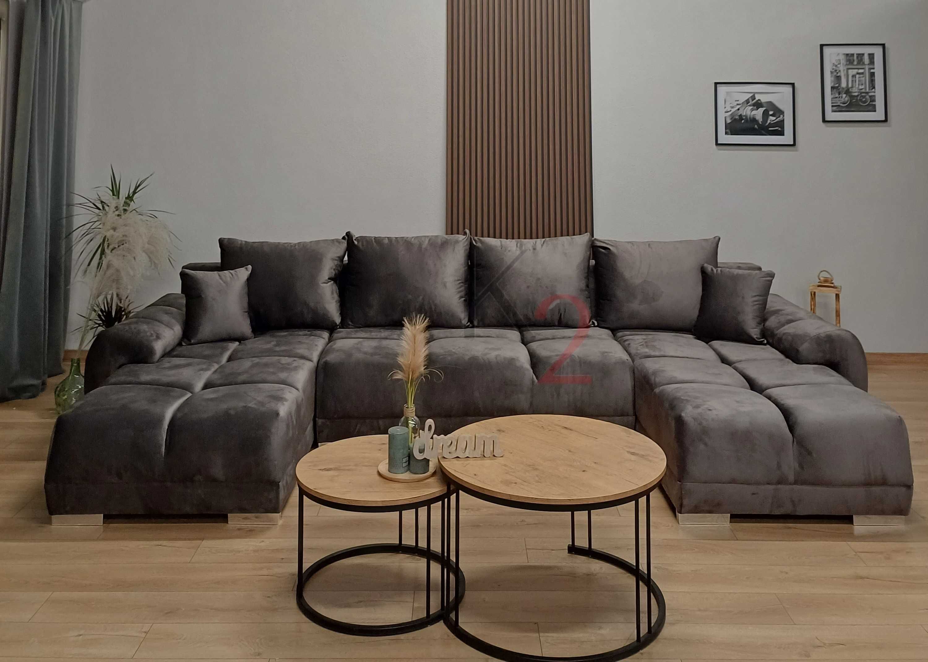 Naroznik ALASKA U  Sofa Kanapa Rogówka do Salonu +GRATIS