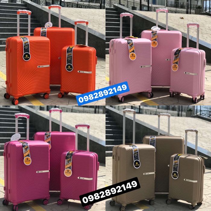 Полипропилен! MCS 374 !Чемодан Турция на колесах,валіза,сумка на колес