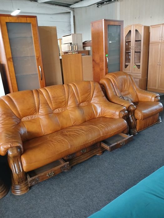 Komplet wypoczynkowy sk 20% taniejórzany komis Kazimierza  20% taniej