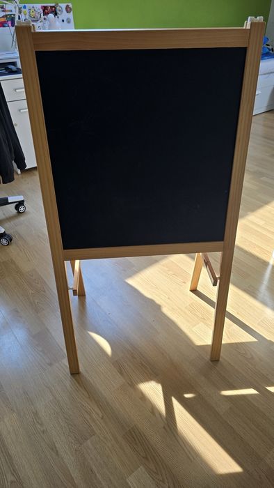 Tablica Ikea dwustronna na pisaki i kredowa, kreda