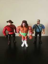 Lote Figuras Wrestling WWF Titan Sports Hasbro