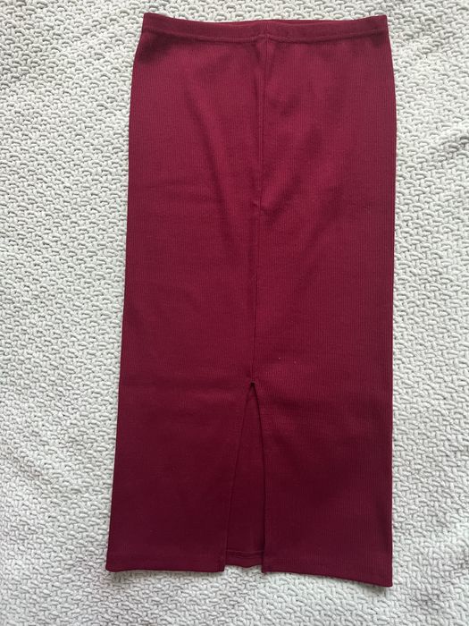 Спідниця в рубчик