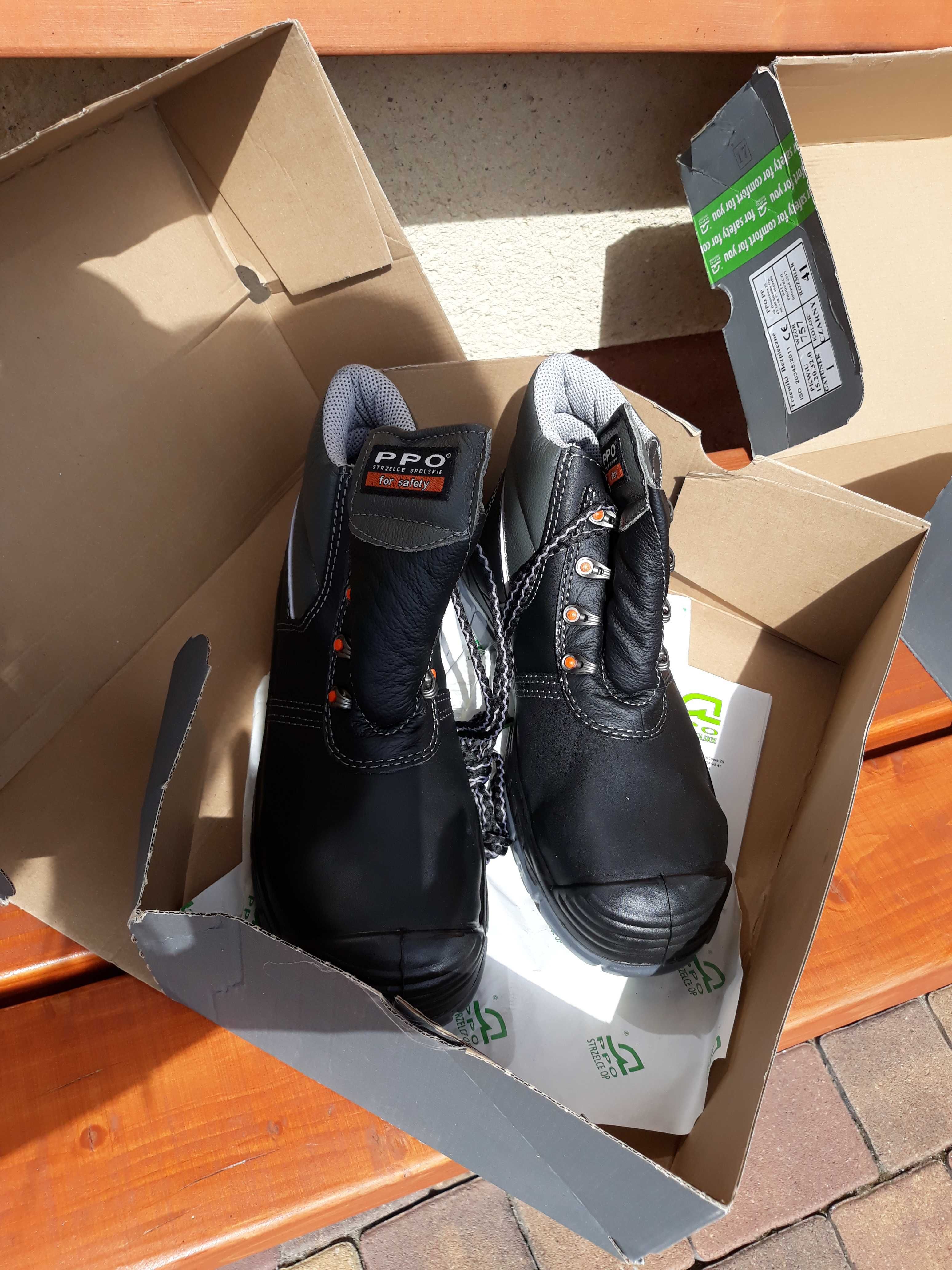 Nowe buty robocze BHP S3 PPO 757 rozm 40