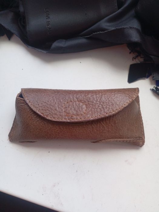 Футляр для окулярів з натуральної шкіри