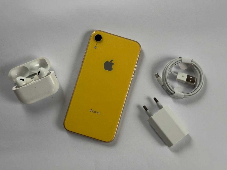 iPhone XR Yellow Ідеальний стан. Комплект