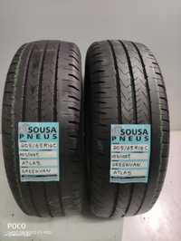 2 pneus semi novos 205/65r16c - oferta dos portes