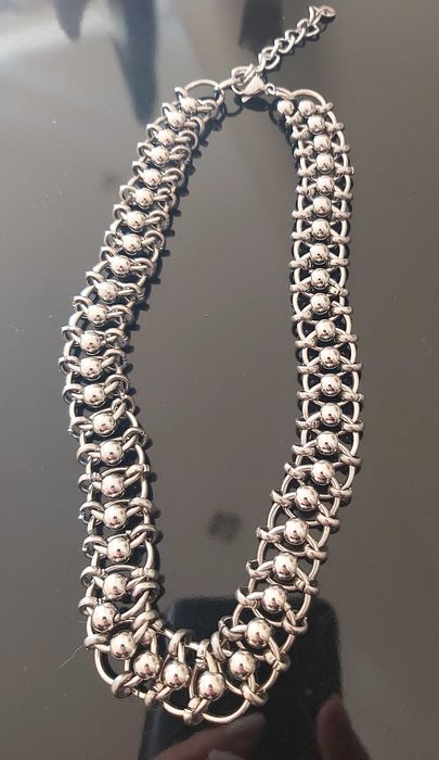 Gargantilha em aço inoxidável