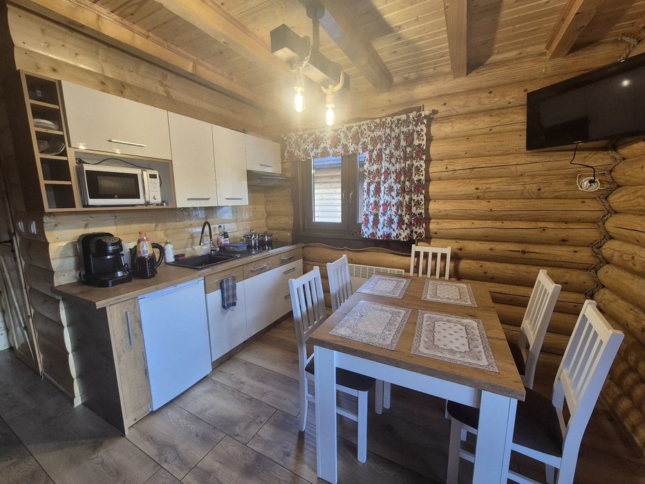 Promocja! Noclegi domek domki góry, jacuzzi i sauna w cenie