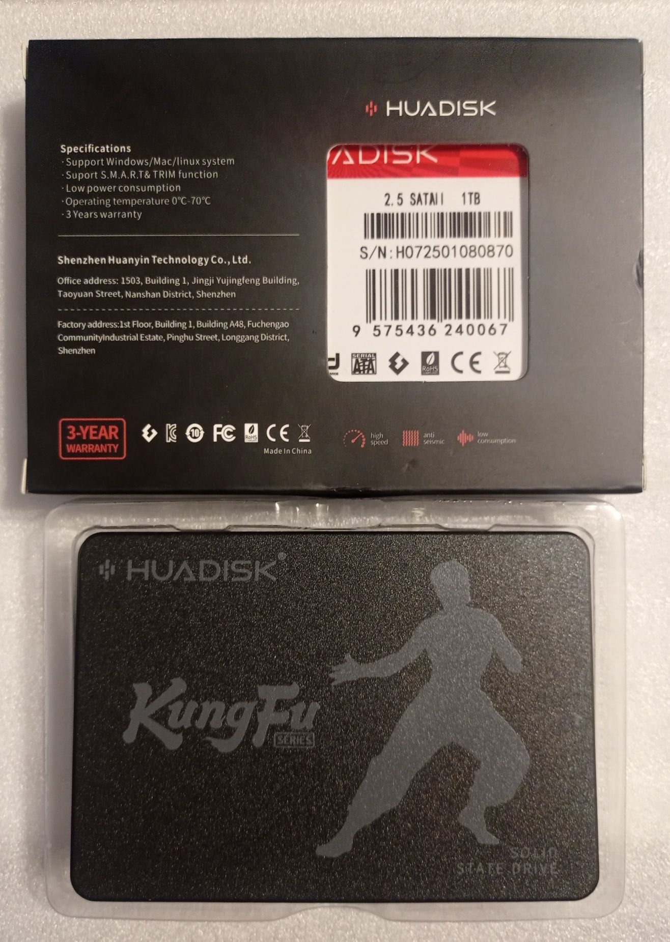 SATA SSD на 1TB Новый
