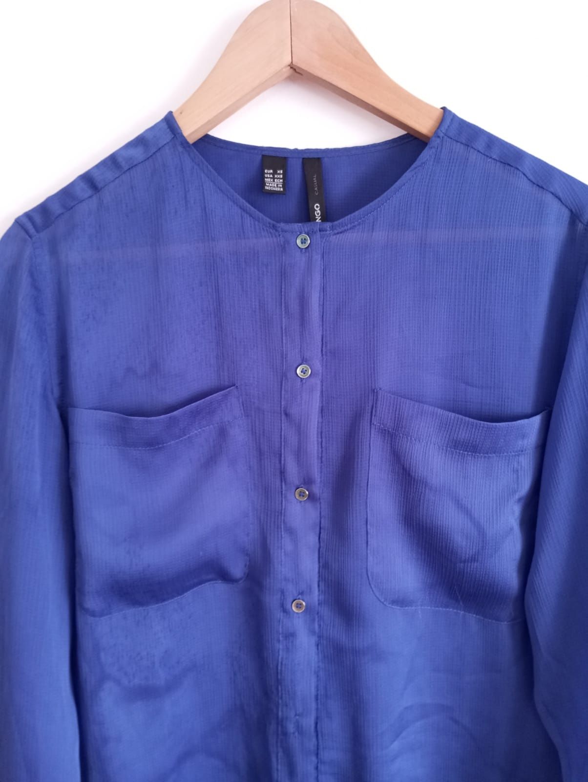 Camisa Túnica Mango Tamanho XS