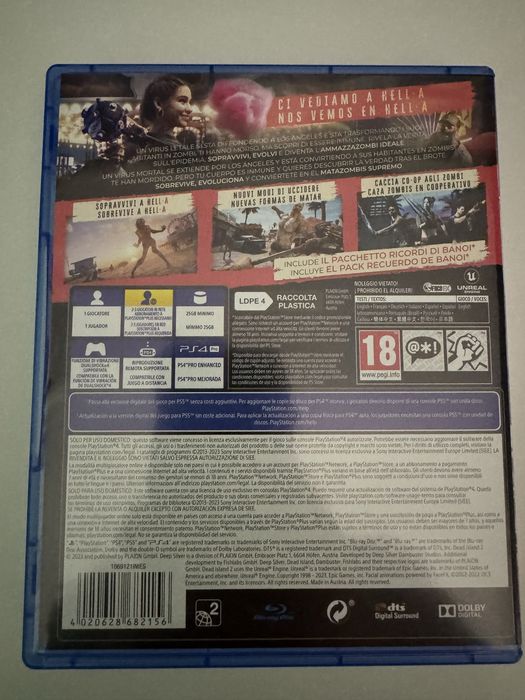 Продам гру для Ps4 Dead Island 2