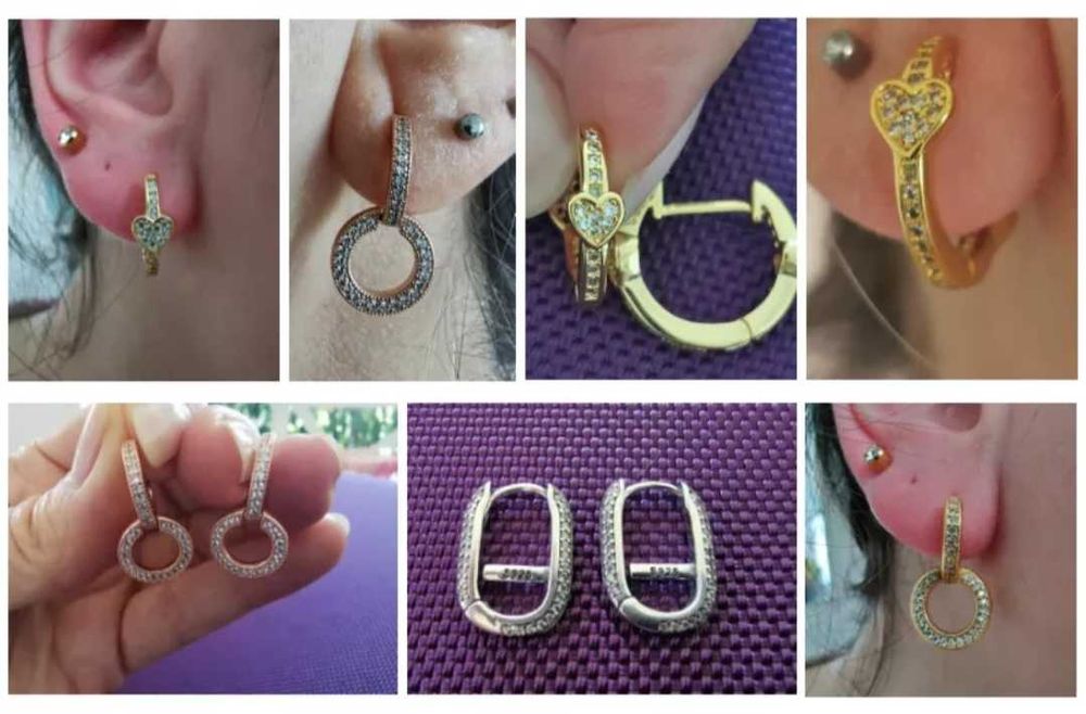 Brincos modelos Pandora NOVOS