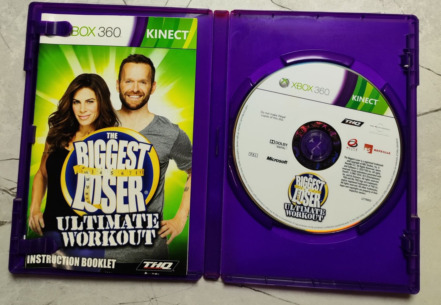 Zestaw gier Xbox Kinect: Harry Potter Deathly Hallows, Biggest Loser
