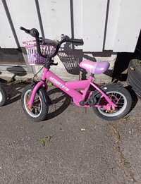 Rowerek dla dziewczynki różowy 12 cali