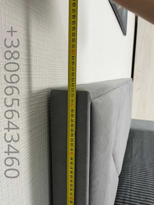 М'яке ліжко з підйомним механізмом вишукана тканина Надійна фурнітура