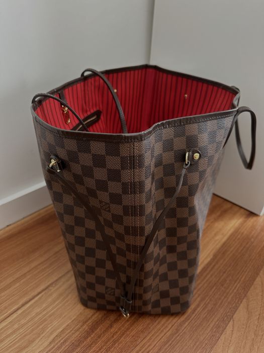 Carteira Louis Vuitton Neverfull GM Damier Ebene Canvas