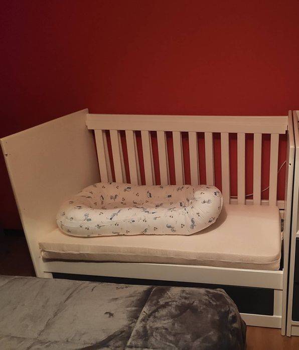 Berço como novo com colchão incluído