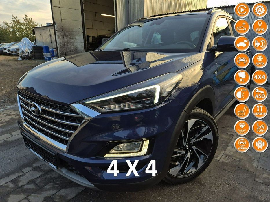 Hyundai Tucson Tucson 2.0CRDI 4x4 185km AUTOMAT FULL LED panorama NAVI kamera 2019