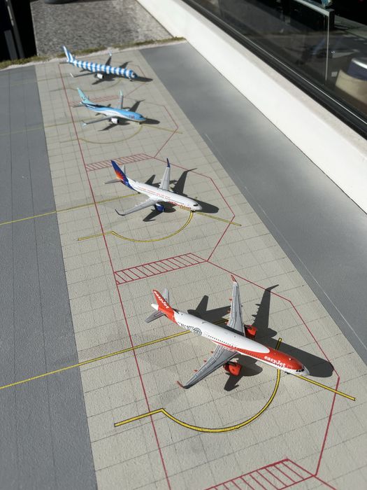 Diorama plyty postojowej