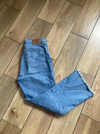 Levis ribcage crop flare wide leg w29 unikat 38 40