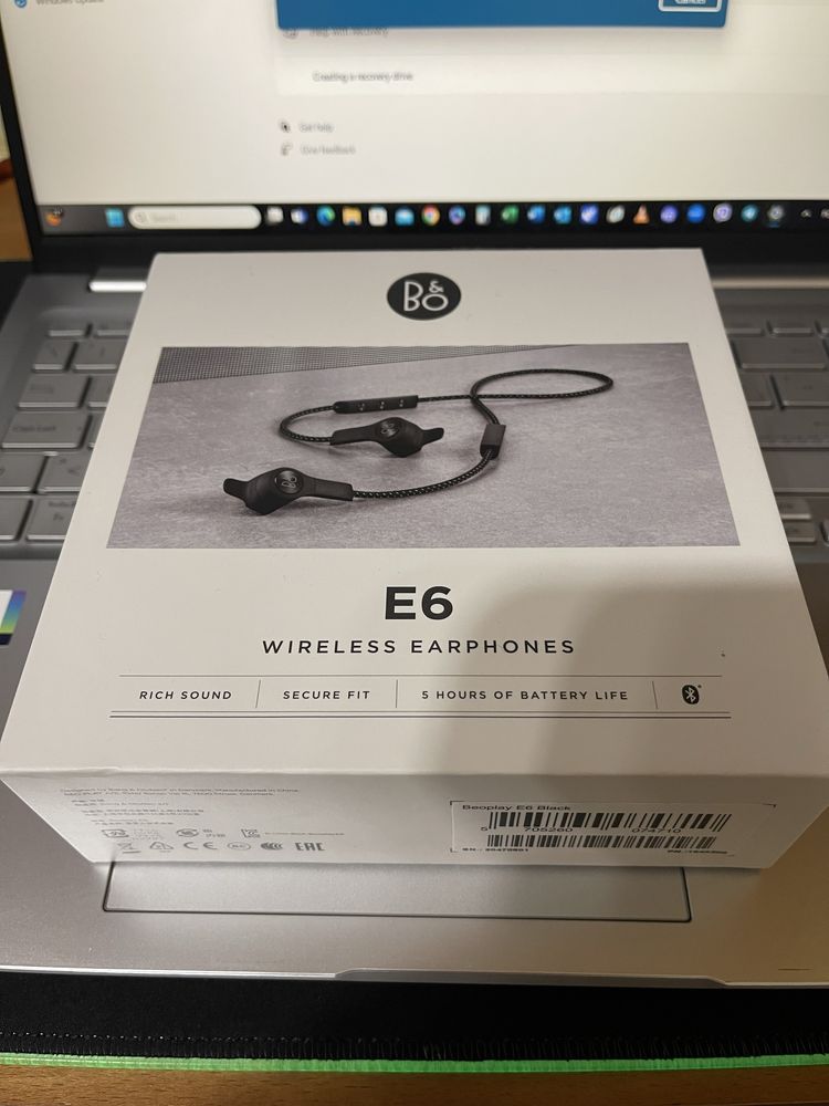 Wireless Earphones E6 B&O Black