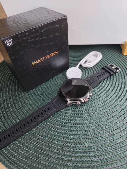 Smartwatch Męski HK19 5G na karte sim, yt, wh, sklep play