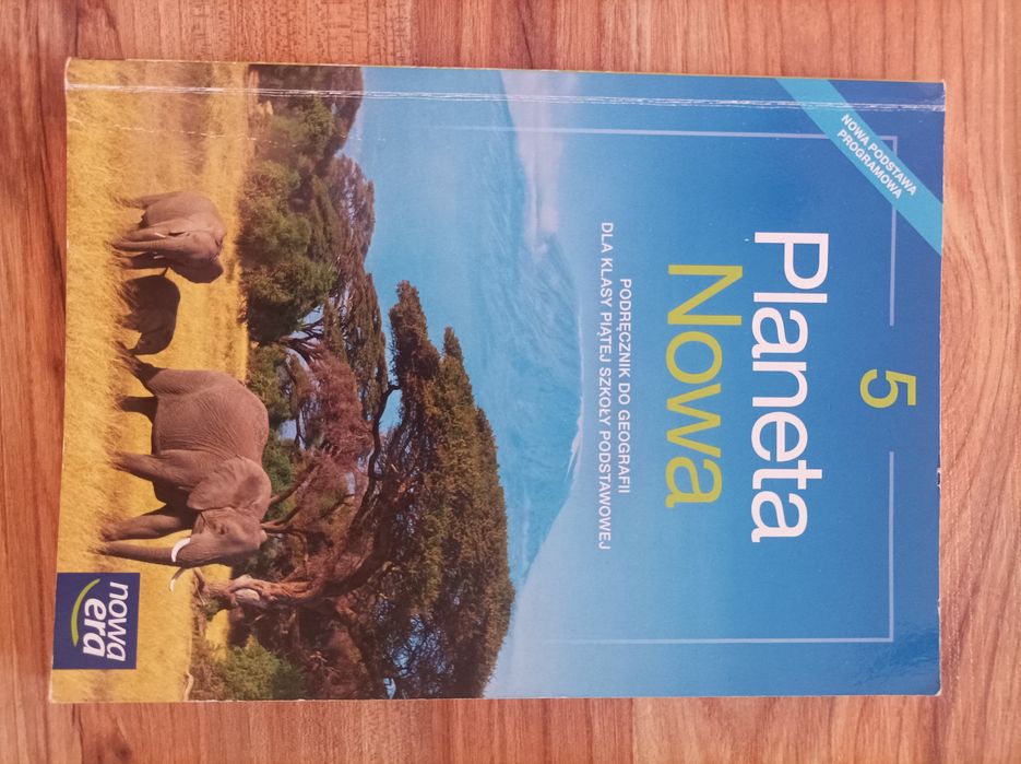 Podręcznik do geografii dla klasy 5 Planeta Nowa