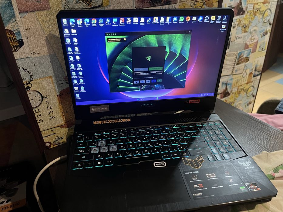 Продам ноутбук asus tuf gaming