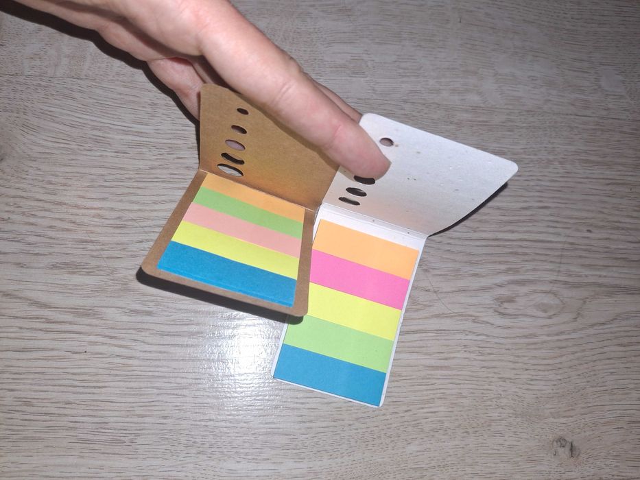 Kolorowe karteczki