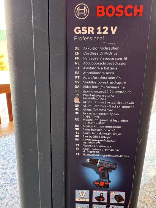BOSCH GSR 12 Profissional