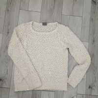 Sweter kremowy/ ecru #L Vero Moda