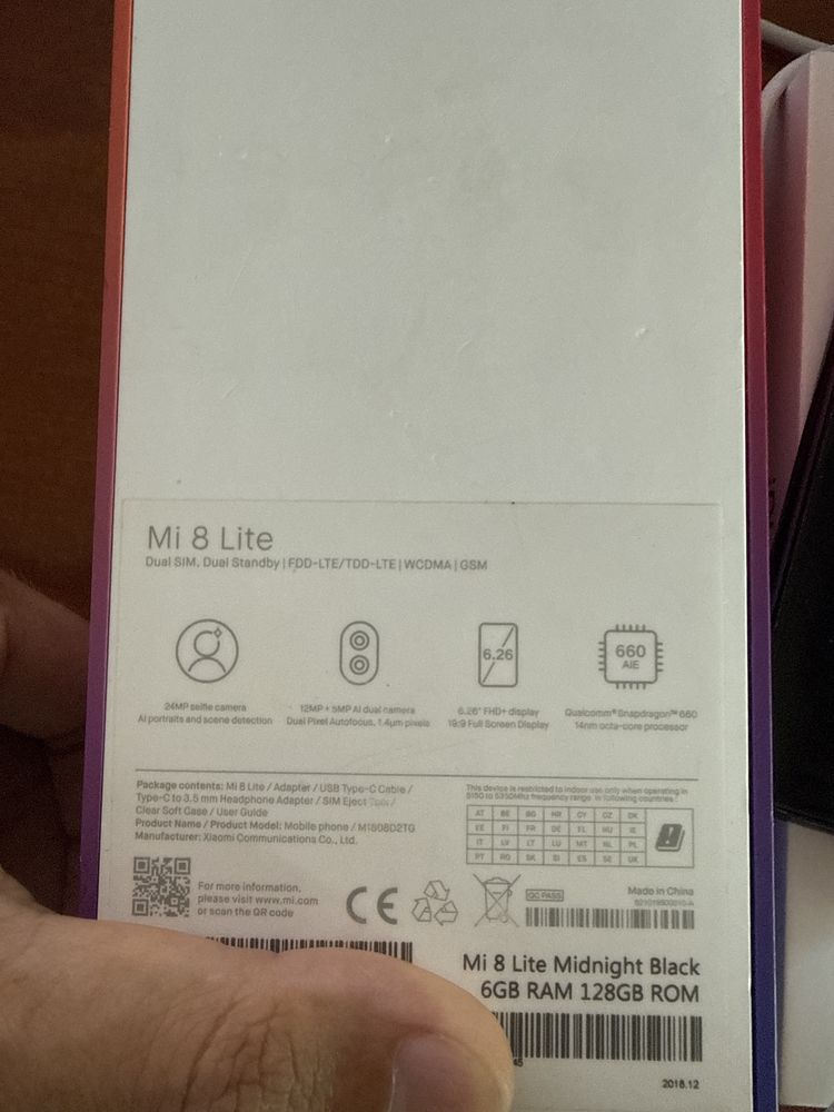 Xiaomi Mi 8 Lite 128Gb