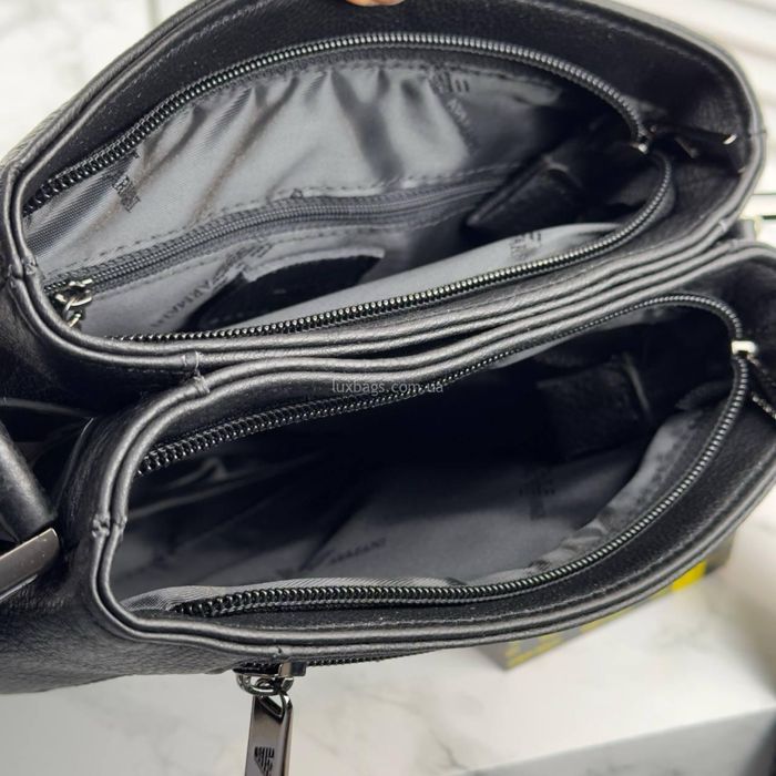 Мужская кожаная сумка Armani Армани