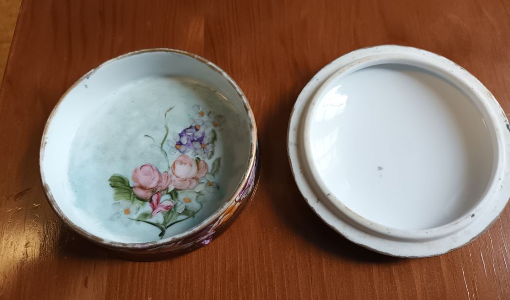 Caixa decorativa redonda