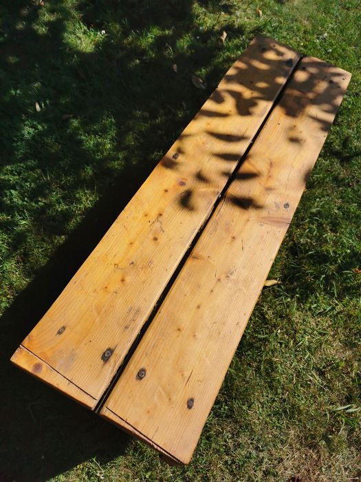 Ławka ogrodowa ławeczka ława drewniana taras balkon ogord