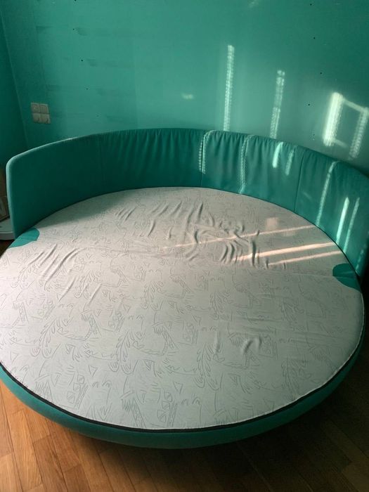 Диван-ліжко шкір'яний, замша Himolla (Німеччина)