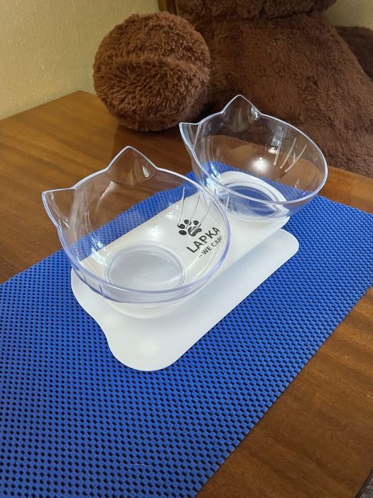 Миски для корма  Double Cat Food Bowl