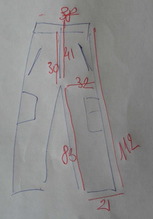 Карго Штани Uneek рабочие - Чорні, Чоловічі UC902 30L