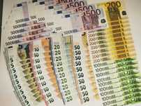 EURO banknoty do zabawy i nauki MAX zestaw 5-500euro