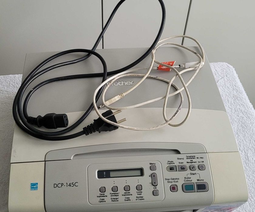 Drukarka ze skanerem Brother DCP-145C + zapasowe tusze