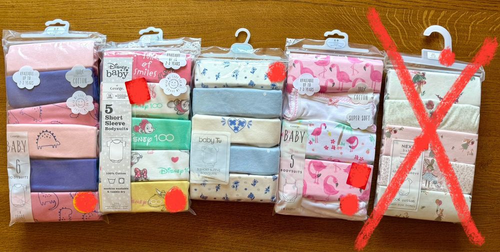 Body Pajace 74 cm Chłopiec dziewczynka, 6- 9 KILKA zdjęć GEORGE TU F&F