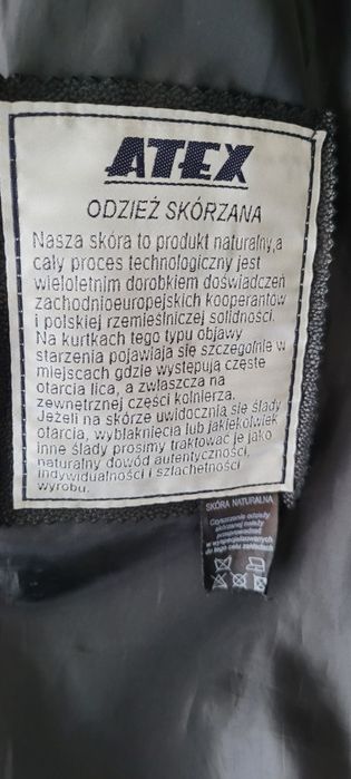 Kurtka męska skóra naturalna czarna półmat  XL
