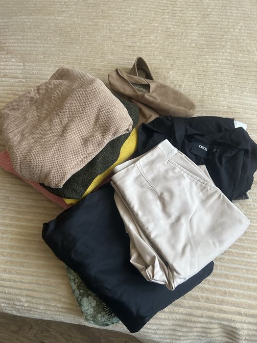 Paka ubrań damskich pakiet ubrań mix 12 sztuk plus buty