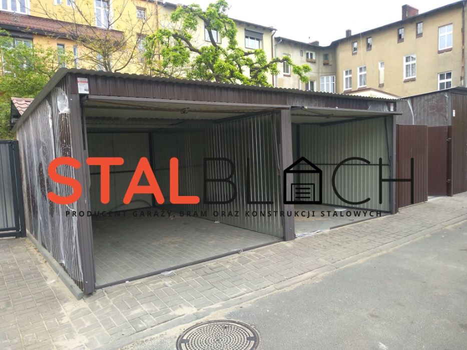 Garaż Blaszany Podwójny 6x5