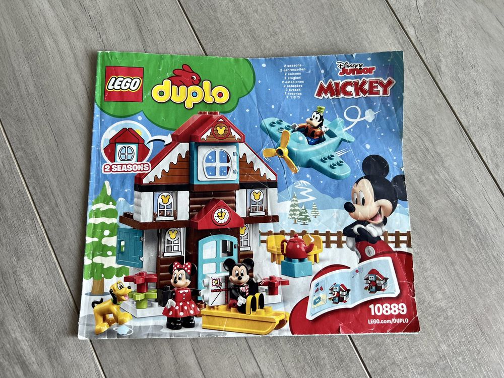 LEGO DUPLO, Disney, klocki Domek wakacyjny Mikiego, 10889