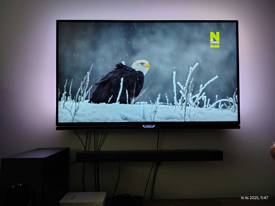 Telewizor Philips 49PUS7150+Sonbar Panasonik SC-HTB 688+Xiaomi TY Box