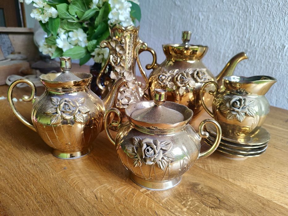 Набір чайний золотий